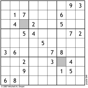 Scrivener's Sudoku