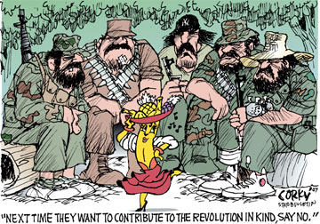 Corky's Editorial cartoon