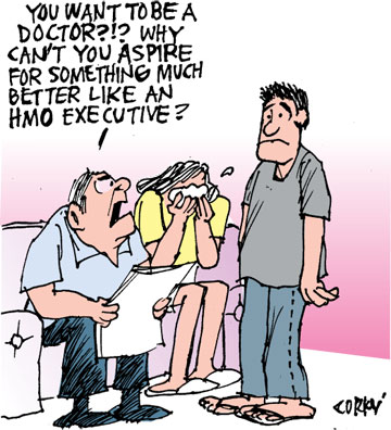 Corky's Hawaii cartoon