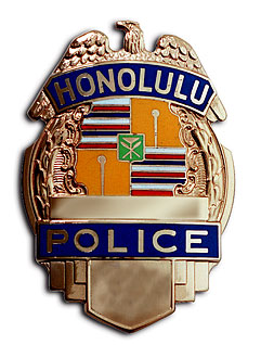 police badge art