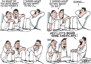Corky's Editorial cartoon