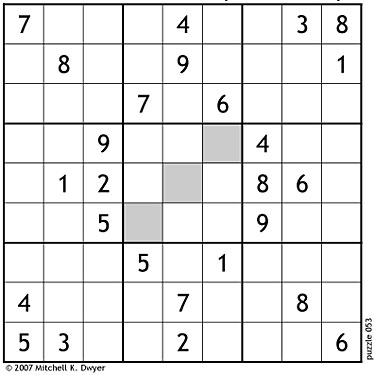Scrivener's Sudoku