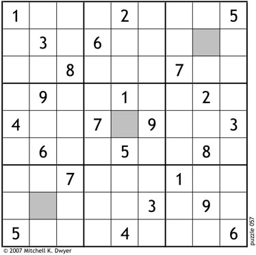 Scrivener's Sudoku