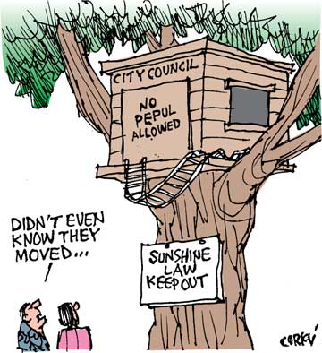 Corky's Hawaii cartoon