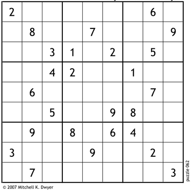 Scrivener's Sudoku