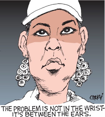 Corky's Hawaii cartoon
