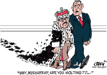 Corky's Editorial cartoon