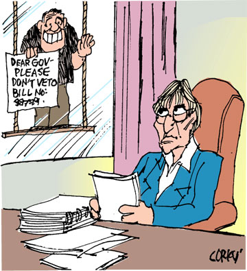 Corky's Hawaii cartoon