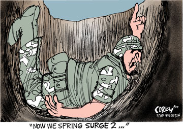 Corky's Editorial cartoon