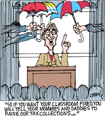 Corky's Hawaii cartoon