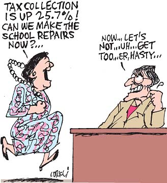 Corky's Hawaii cartoon