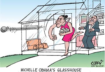 Corky's Editorial cartoon