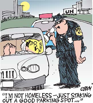 Corky's Hawaii cartoon