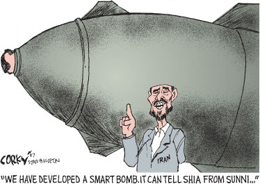 Corky's Editorial cartoon