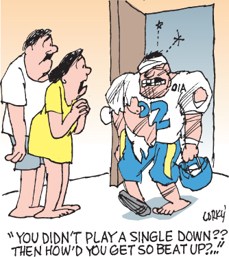 Corky's Hawaii cartoon