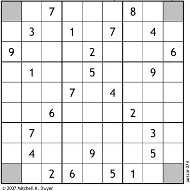 Scrivener's Sudoku