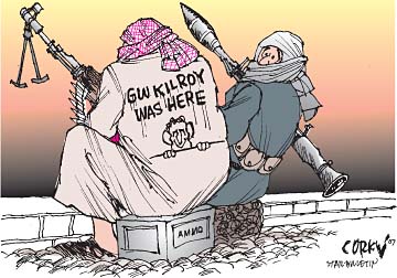 Corky's Editorial cartoon