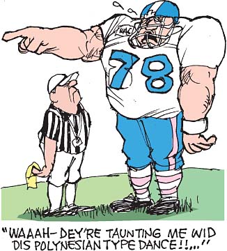 Corky's Hawaii cartoon
