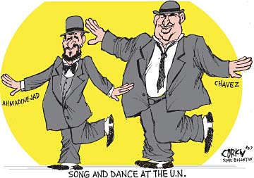 Corky's Editorial cartoon