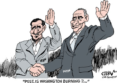 Corky's Editorial cartoon