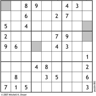 Scrivener's Sudoku