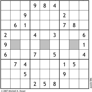 Scrivener's Sudoku