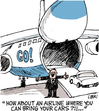 Corky's Hawaii cartoon