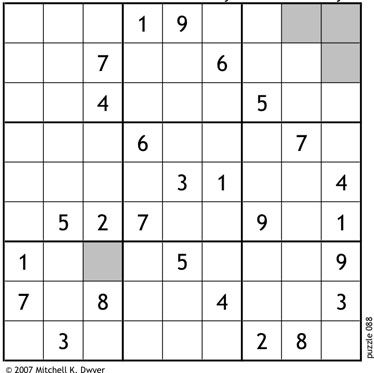 Scrivener's Sudoku