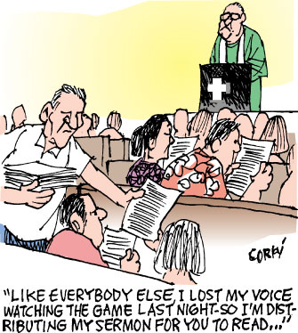 Corky's Hawaii cartoon