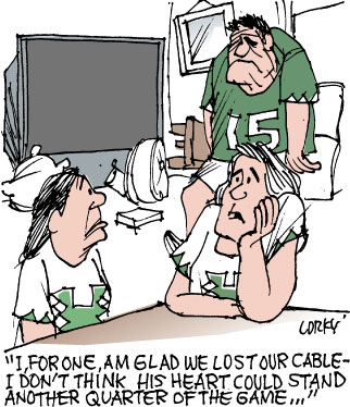 Corky's Hawaii cartoon