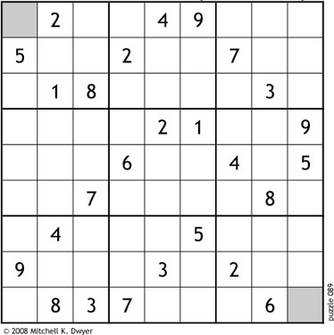 Scrivener's Sudoku