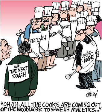 Corky's Hawaii cartoon