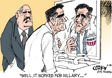 Corky's Editorial cartoon