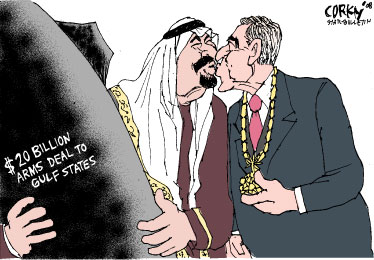 Corky's Editorial cartoon