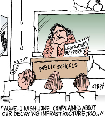 Corky's Hawaii cartoon