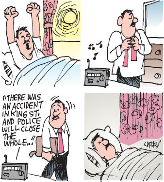 Corky's Hawaii cartoon