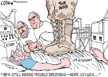Corky's Editorial cartoon