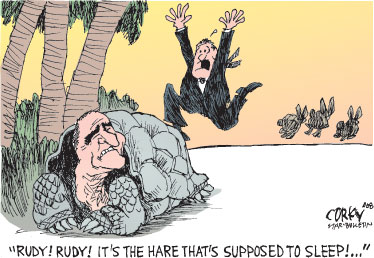 Corky's Editorial cartoon