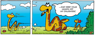 [DAVE THORNE'S SUNDAY COMIC]