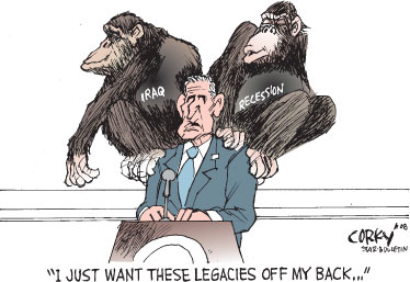 Corky's Editorial cartoon