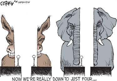 Corky's Editorial cartoon
