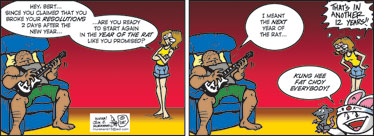 [DAVE THORNE'S SUNDAY COMIC]