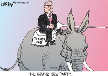 Corky's Editorial cartoon