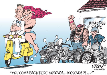 Corky's Editorial cartoon