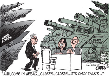 Corky's Editorial cartoon