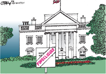 Corky's Editorial cartoon