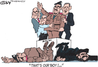 Corky's Editorial cartoon