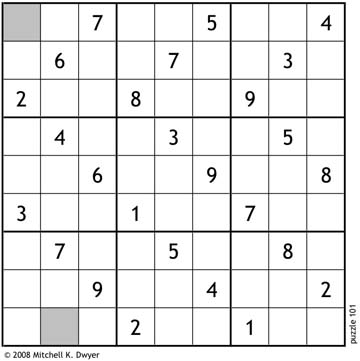 Scrivener's Sudoku