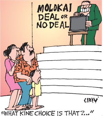 Corky's Hawaii cartoon
