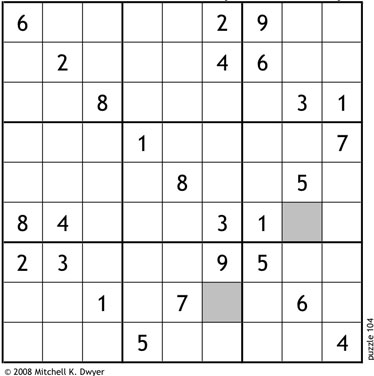 Scrivener's Sudoku